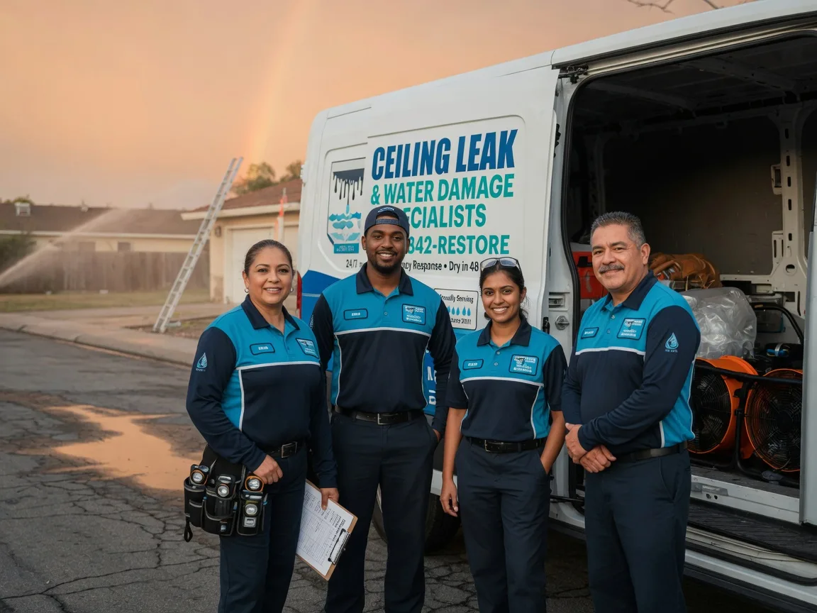 Ceiling Leak Cleanup company in Clearlake, WA